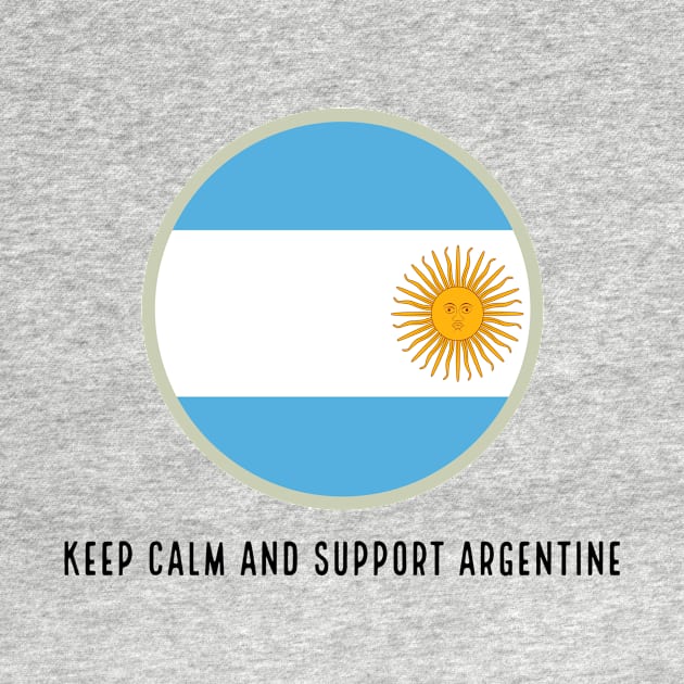 keep calm and support argentine by Medregxl